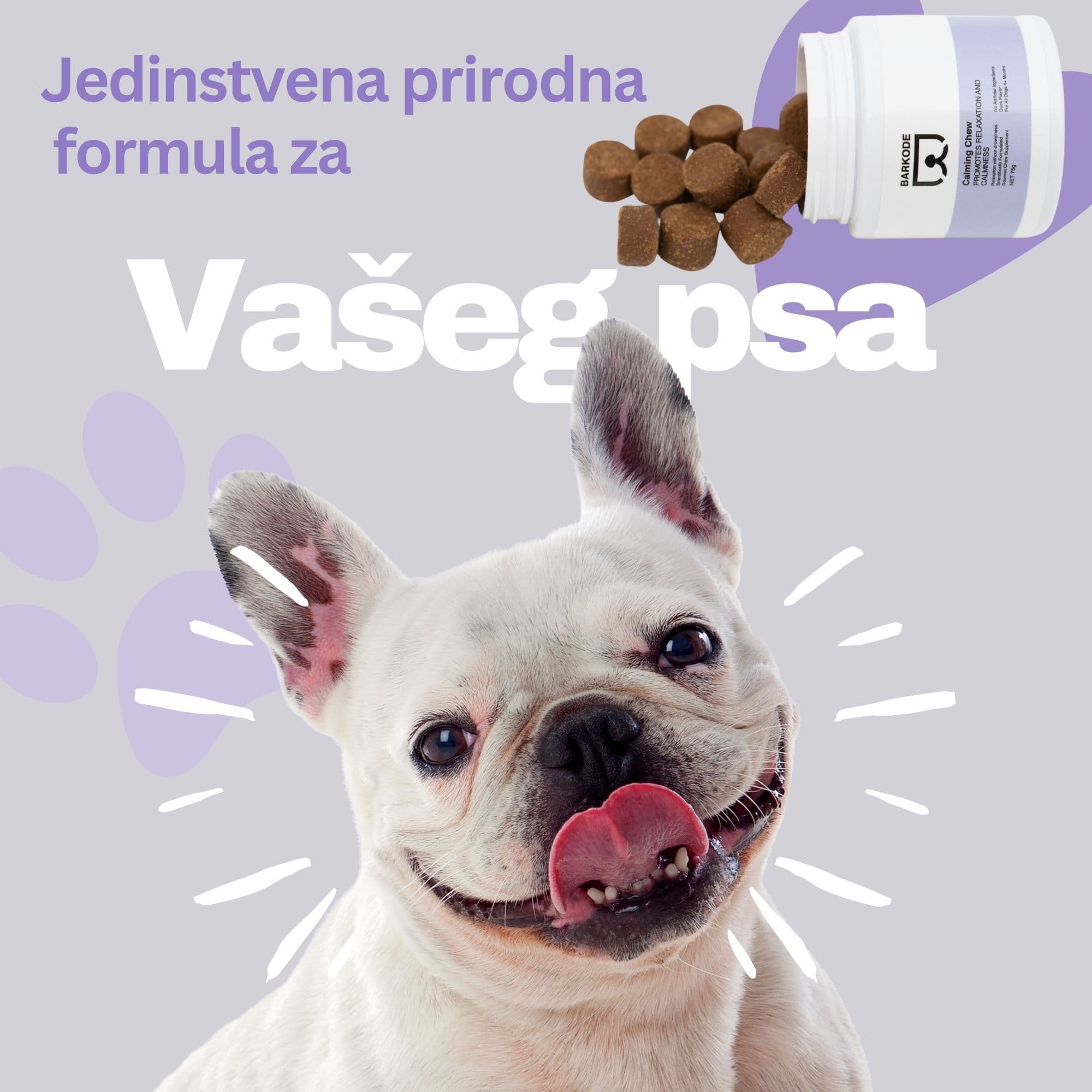 Calming Chew fő tulajdonságok